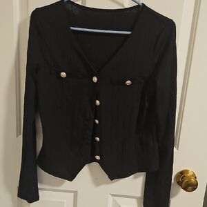 Elegant Black Women's Jacket